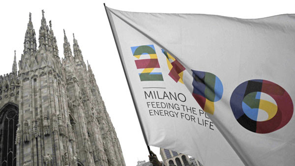 Il Duomo di Milano simbolo dell'Expo 2015